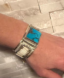 Porcupine Quill Inlay Bracelet